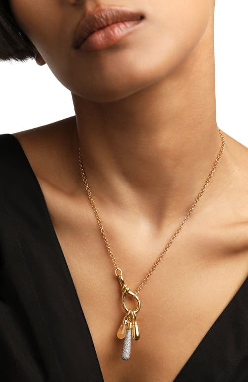 Pdpaola Women's Pave Large Drop Pendant In Silver