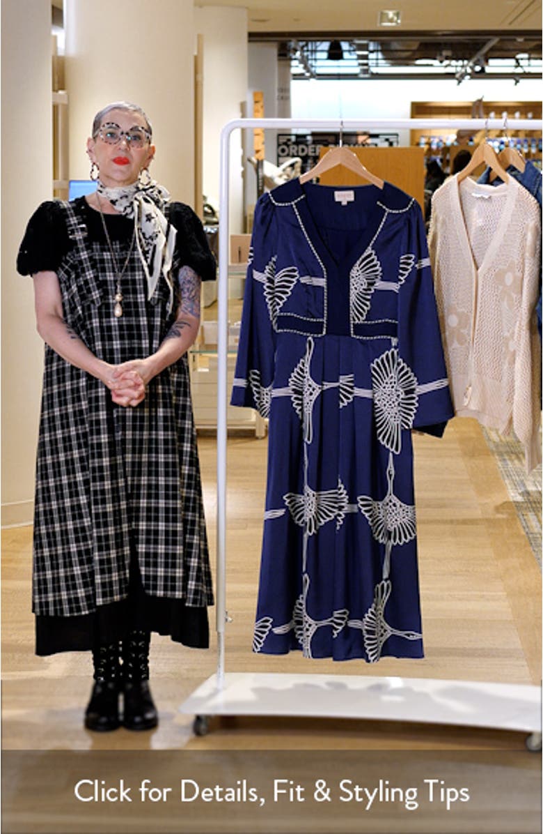 Rianne Long Sleeve Midi Dress, sales video thumbnail