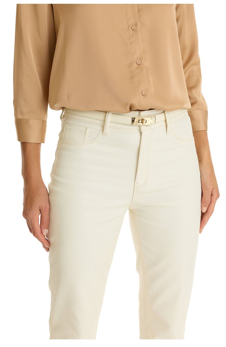 The Noli Shop Nicola Belt, Alternate, color, Pearl