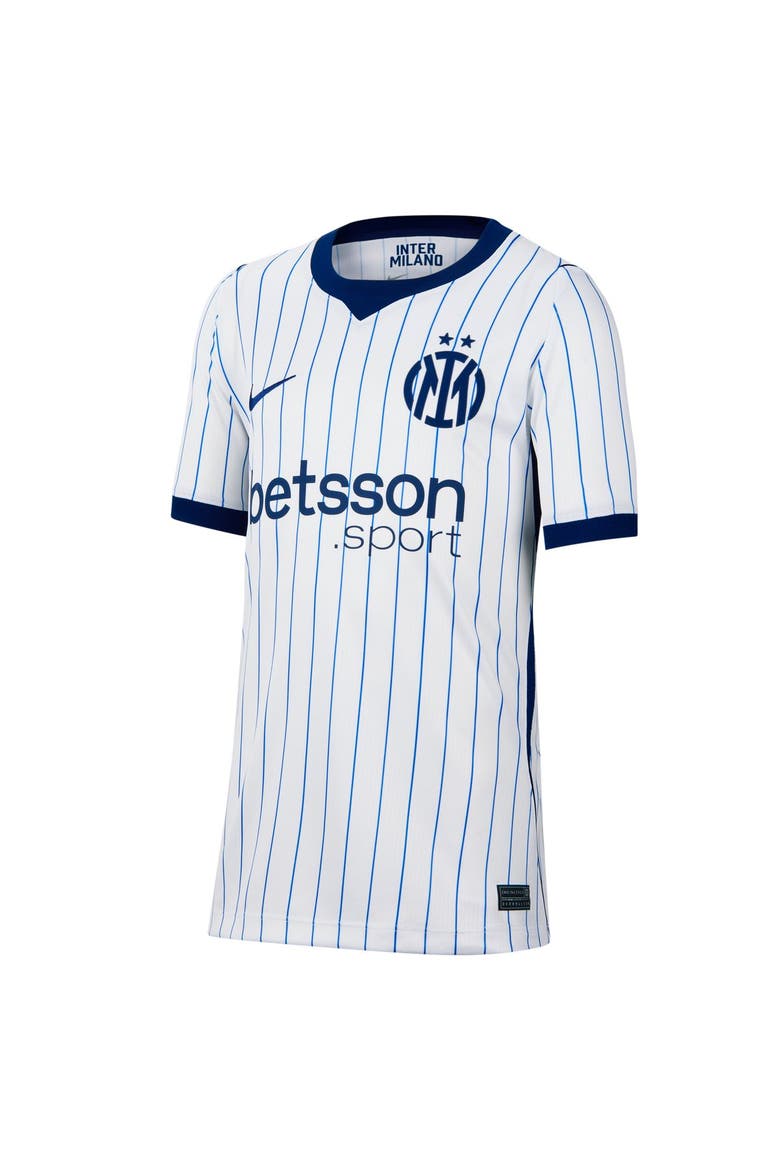Youth Nike  White Inter Milan 2026/27 Away Stadium Replica Jersey, Alternate, color, White