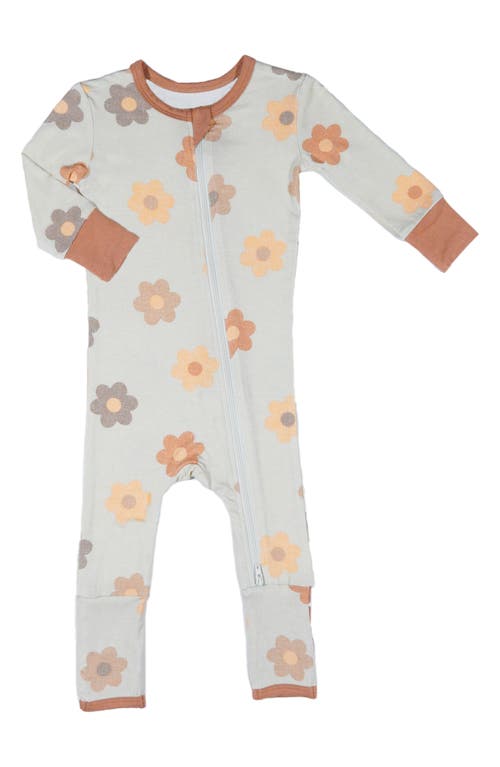 Shop Baby Grey By Everly Grey Print Ruffle Convertible Romper In Daisies