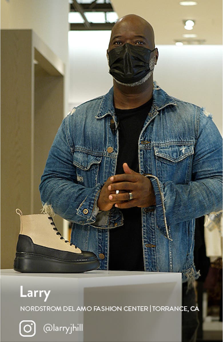 Platform High Top Sneaker, sales video thumbnail