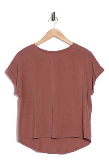 Apana Metro Rolled Sleeve Top