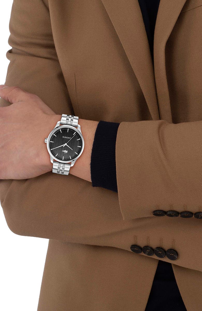 Lacoste Lisbon Bracelet Watch, 42mm, Alternate, color,