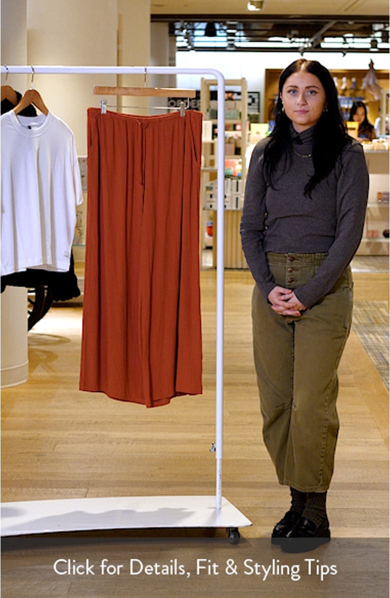 Beach Bound Crinkle Wide Leg Pants, sales video thumbnail