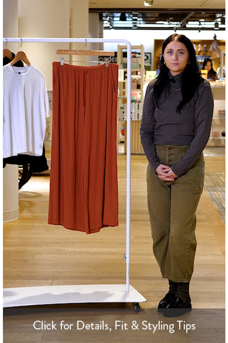 Beach Bound Crinkle Wide Leg Pants video