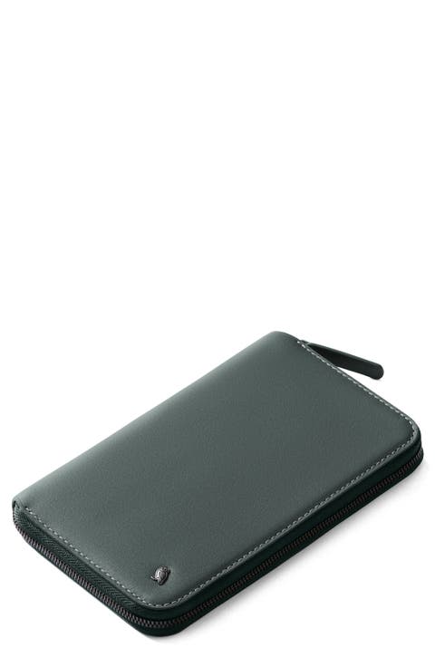 Leather RFID Travel Folio