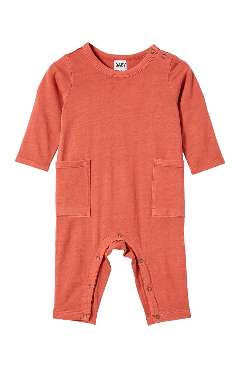 Cotton On Larson Snap Romper, Main, color, 