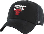 '47 Men's '47 Black Chicago Bulls  Classic Franchise Fitted Hat