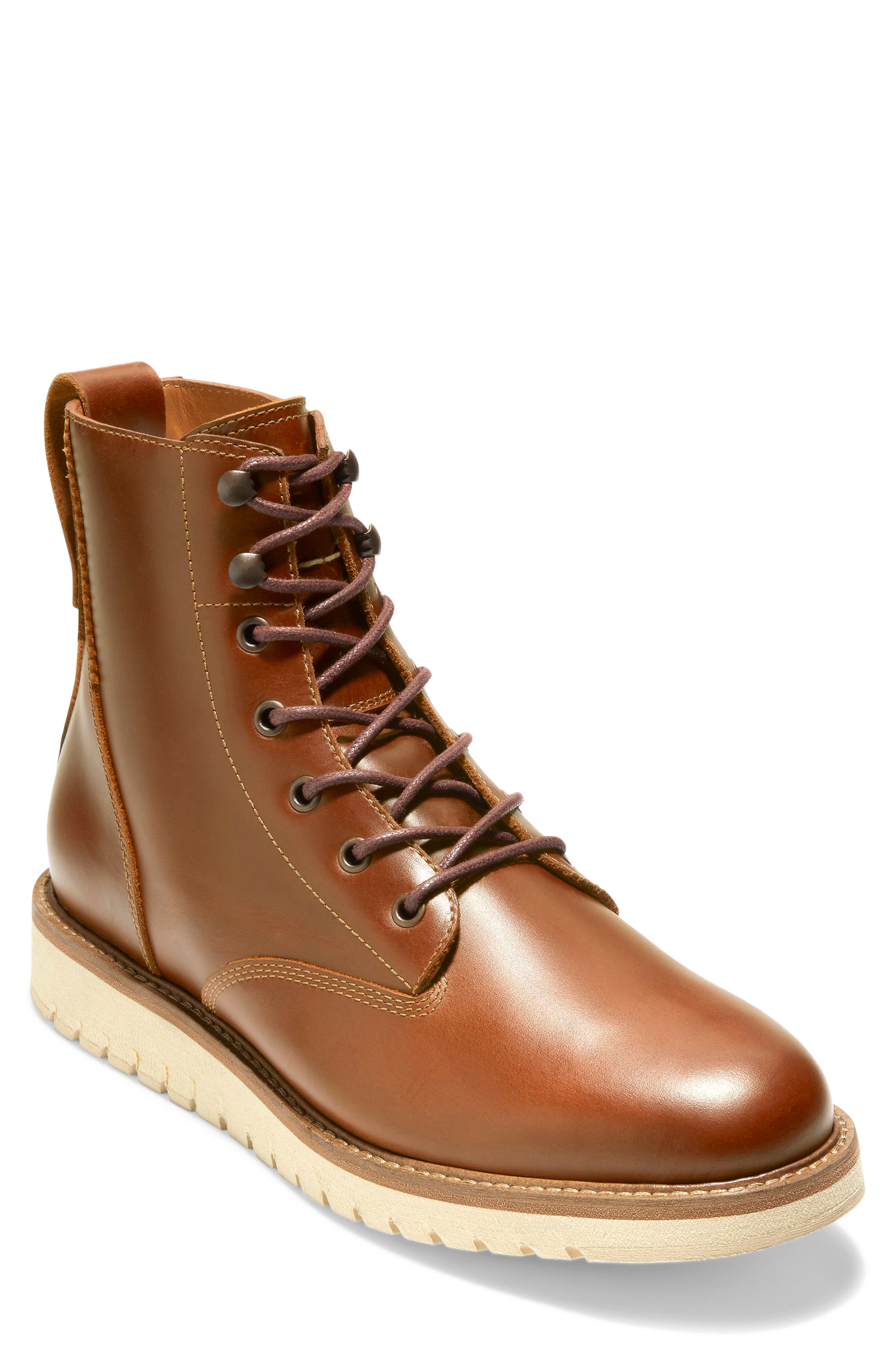 Cole Haan ZERØGRAND Waterproof Plain Toe Boot, Main, color, 
