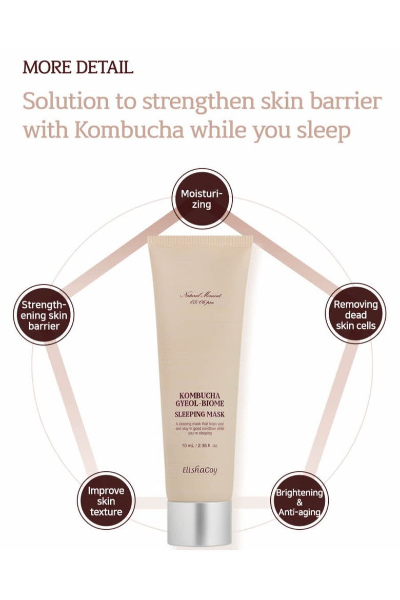 Kombucha Gyeol-Biome Sleeping Mask, Alternate, color, None