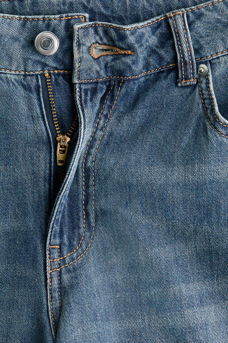 Wide Regular Waist Jeans, Alternate, color, Denim blue