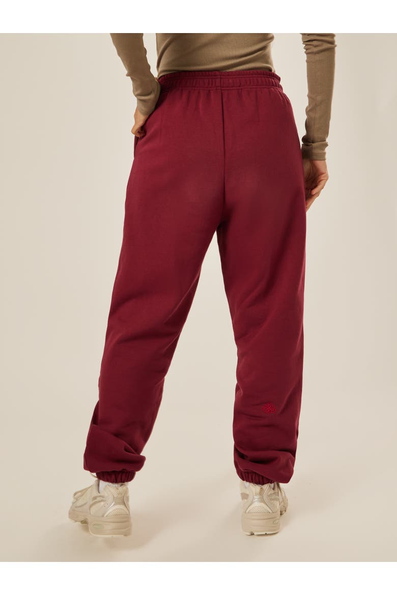 Varsity Athletica Cuffed Joggers, Alternate, color, Garnet