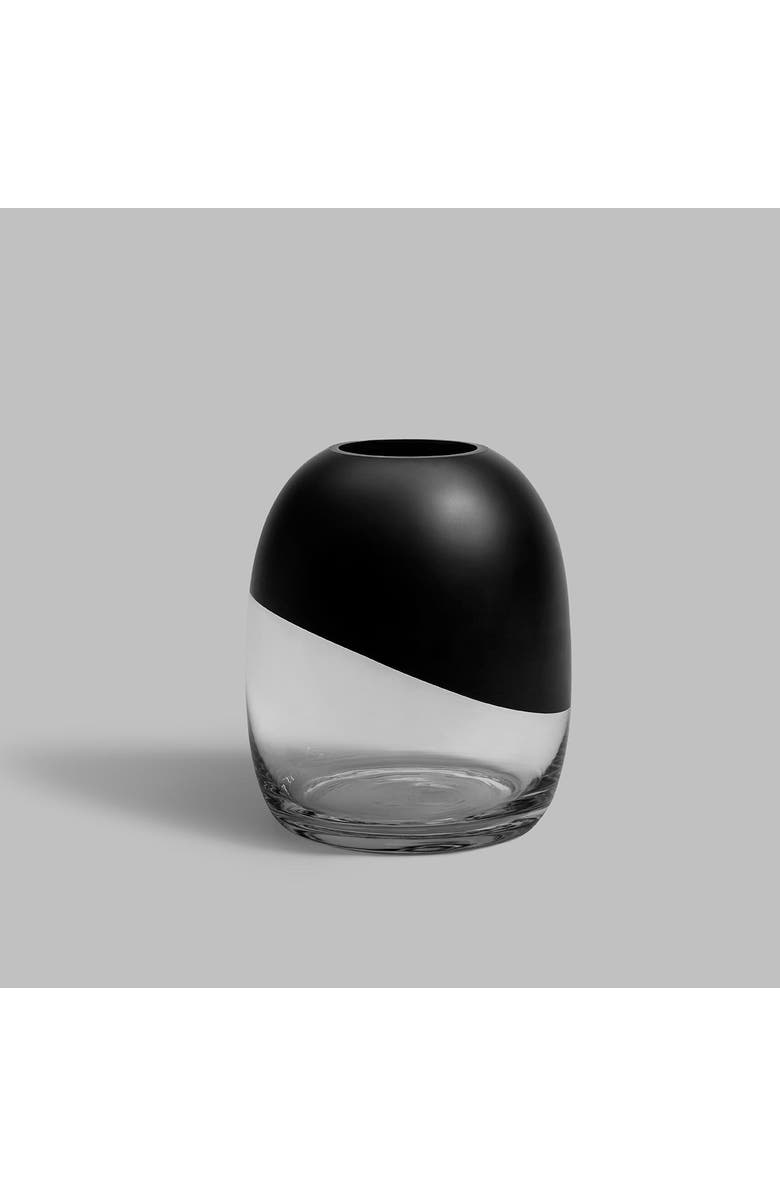 Togas Ayres Flower Vase, Alternate, color, Black