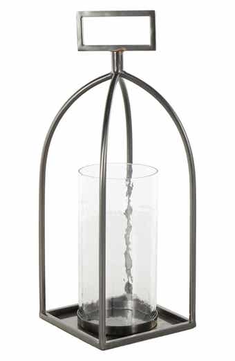 VIVIAN LUNE HOME Metal Candle Lantern