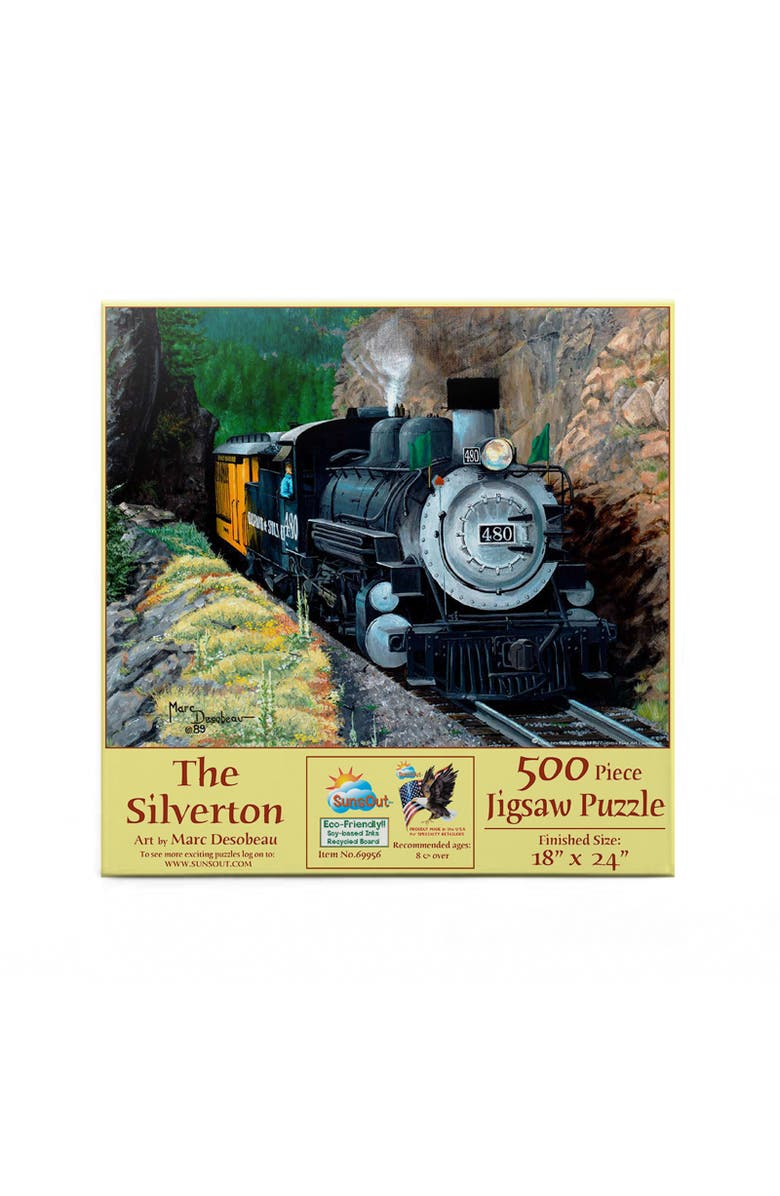 Sunsout The Silverton 500 piece Jigsaw Puzzle for Adults, Alternate, color, Multicolor