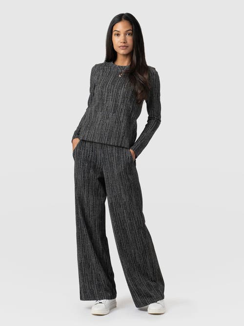 Saint + Sofia Keller Wide Leg Pant In Multi