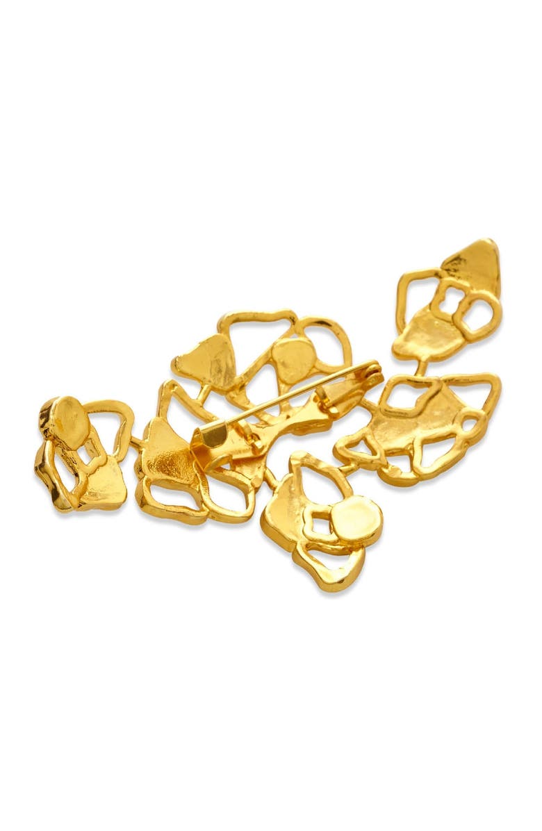 Dhwani Bansal GAIA BROOCH, Alternate, color, 