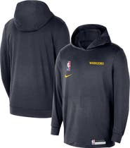 Nike Men's Nike Navy Golden State Warriors 2024/25 On-Court Authentic Practice Yoga Restore Lightweight Pullover Hoodie