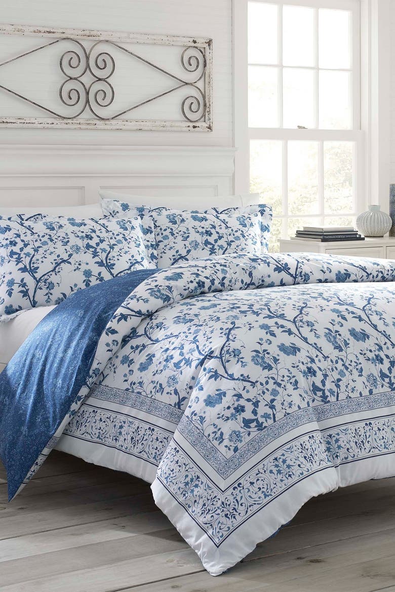 Queen Comforter Set, Alternate, color, CHINA BLUE