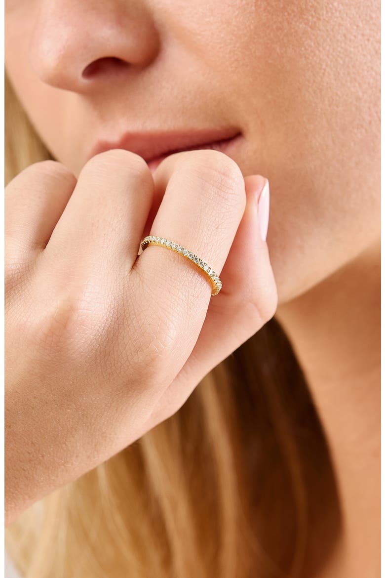 18K Gold Diamond Band Ring (Online Trunk Show), Alternate, color, 18K YELLOW GOLD