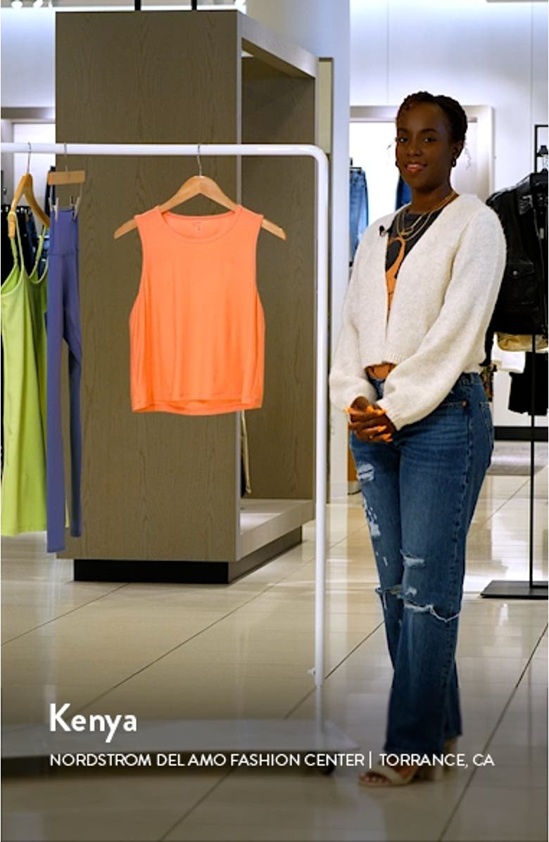 Featherweight New View Crop Tank, sales video thumbnail