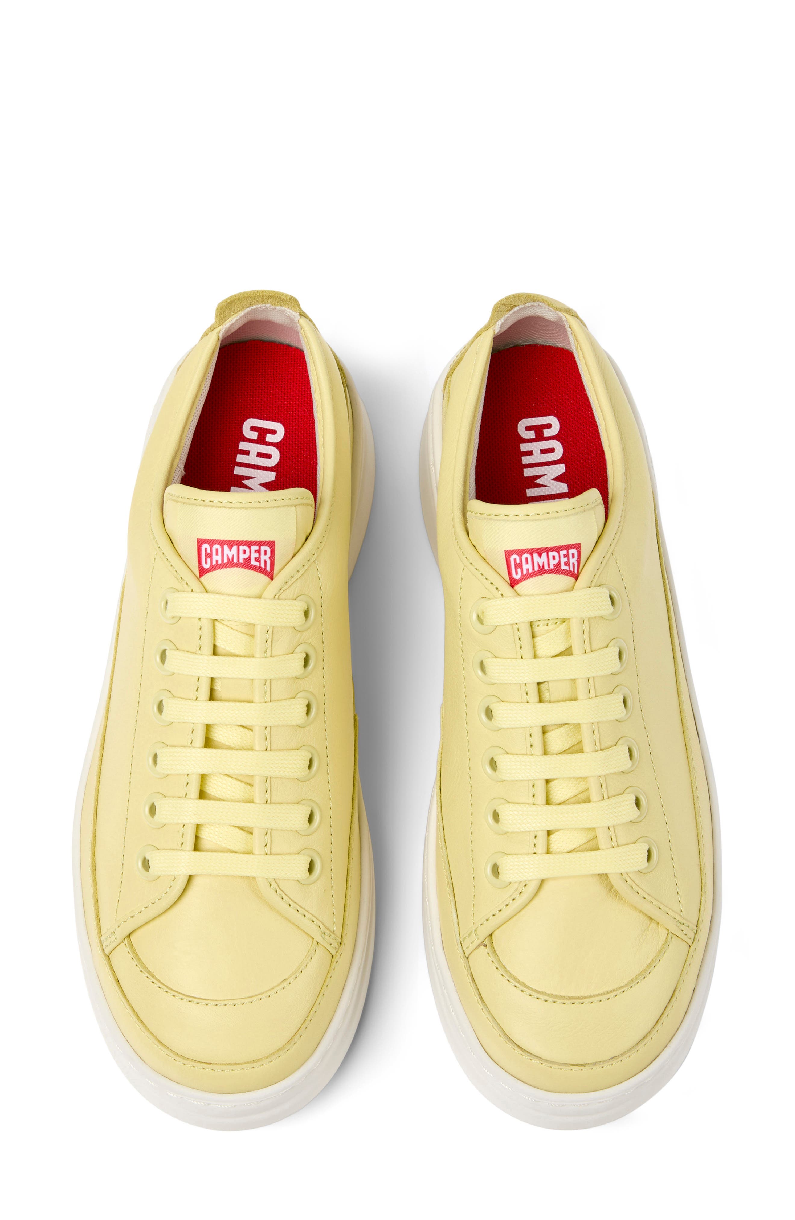 Runner Up Platform Sneaker, Alternate, color, LT/ PASTEL YELLOW
