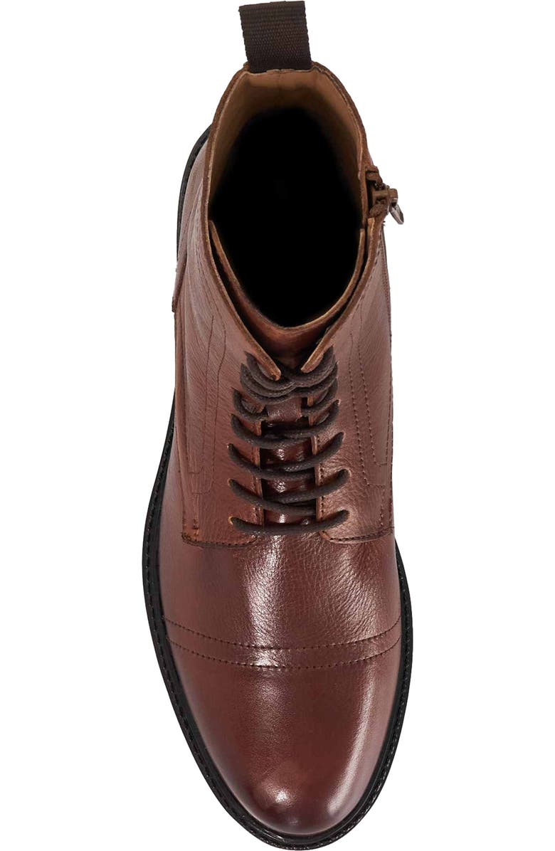 Dune London Marrow Lug Sole Boot, Alternate, color, Brown