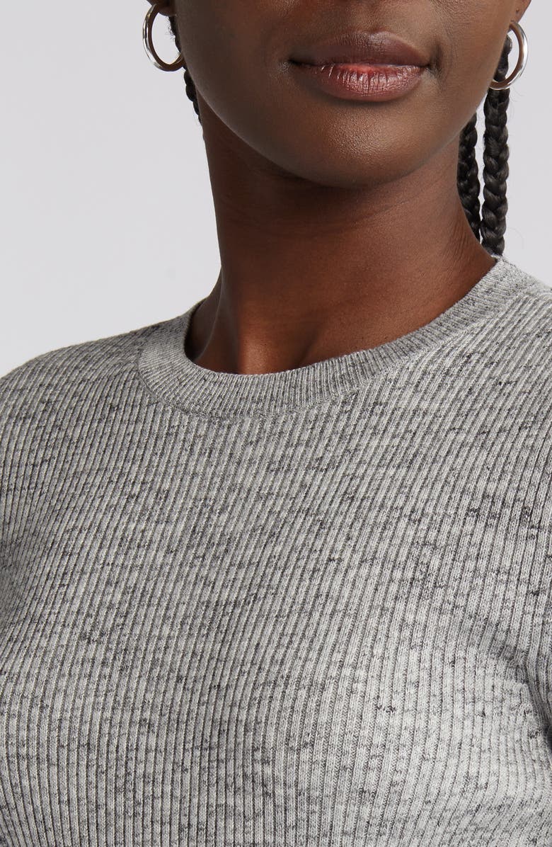 Treasure & Bond Crewneck Rib Sweater, Alternate, color,