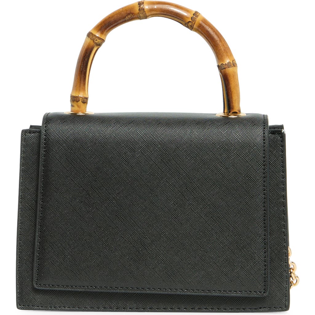 Olga Berg Harley Bamboo Handle Crossbody Bag