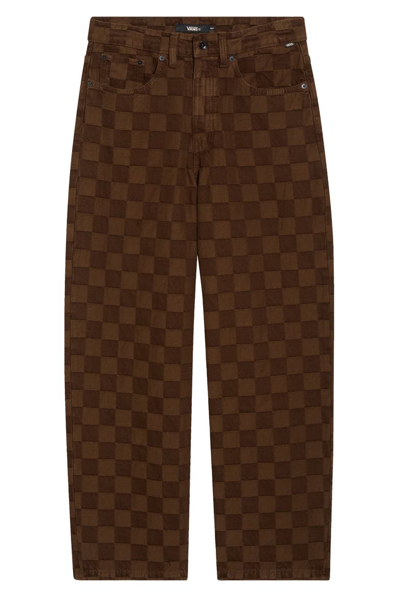 Check-5 Baggy Pants, Main, color, DEMITASSE