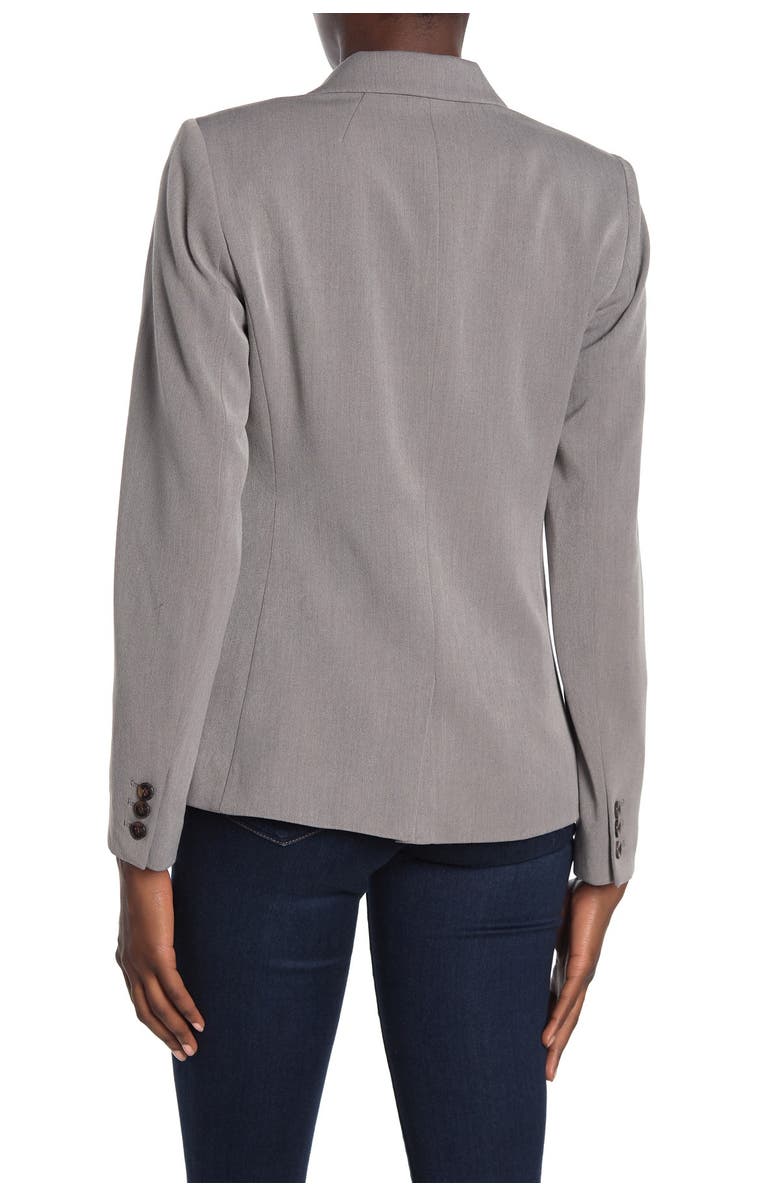 Magaschoni Long Sleeve Notch Collar Two Button Blazer, Alternate, color,