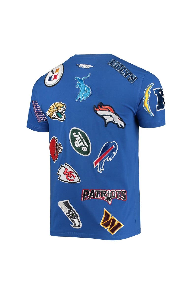 PRO STANDARD Men's Pro Standard Royal NFL League Wordmark T-Shirt, Alternate, color, Royal