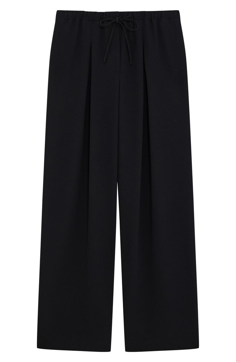 Theory Drawstring Pants, Alternate, color, Black