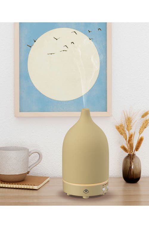 Serene House Vapor Ceramic Ultrasonic Diffuser In Brown