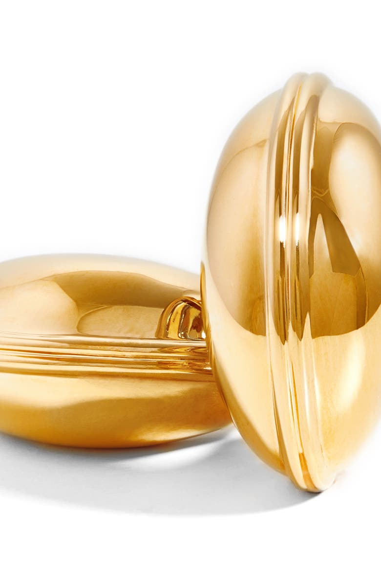 Missoma Large Ridge Dome Hoop Earrings, Alternate, color, 