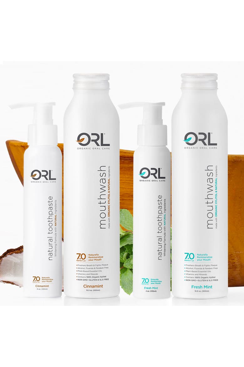 Natural Toothpaste & Mouthwash Duo Bundle, Main, color, None