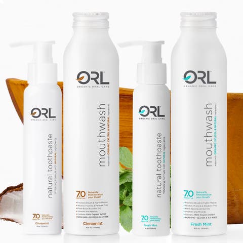 Natural Toothpaste & Mouthwash Duo Bundle