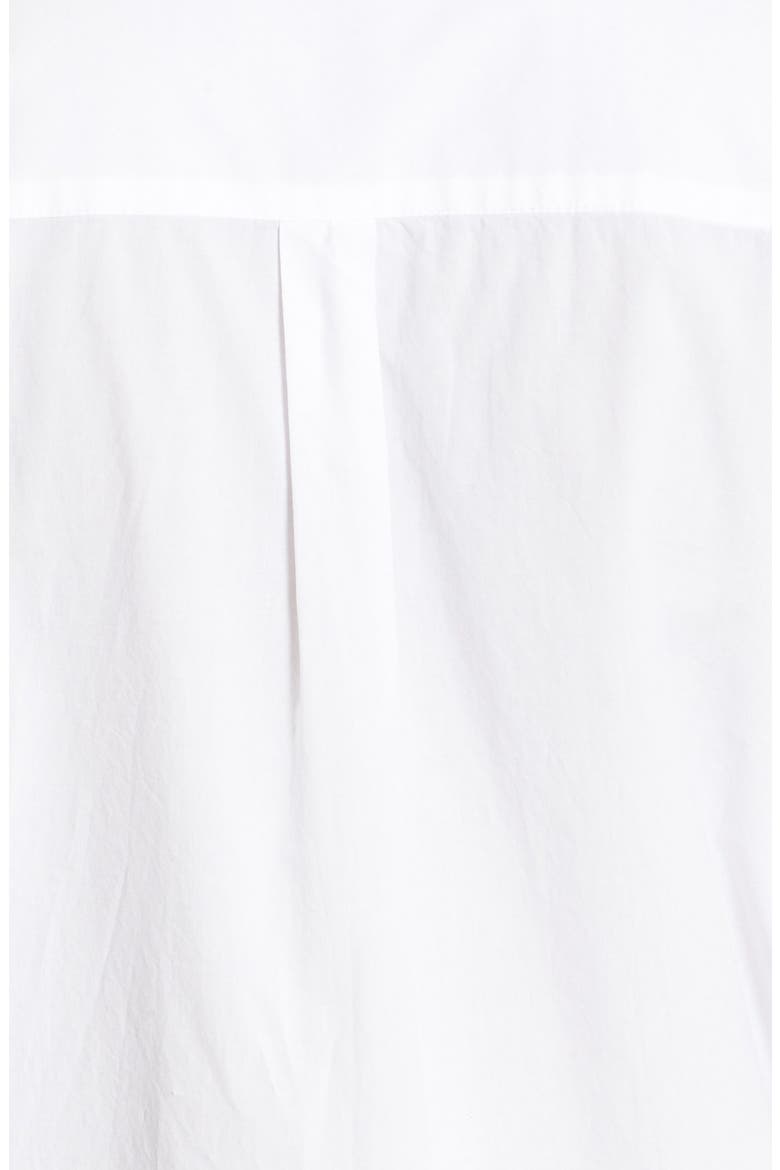 'Le Poplin' Cotton Shirtdress (Nordstrom Exclusive), Alternate, color, BLANC
