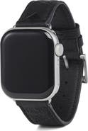 MCM Apple Watch Band in Embossed Monogram Leather