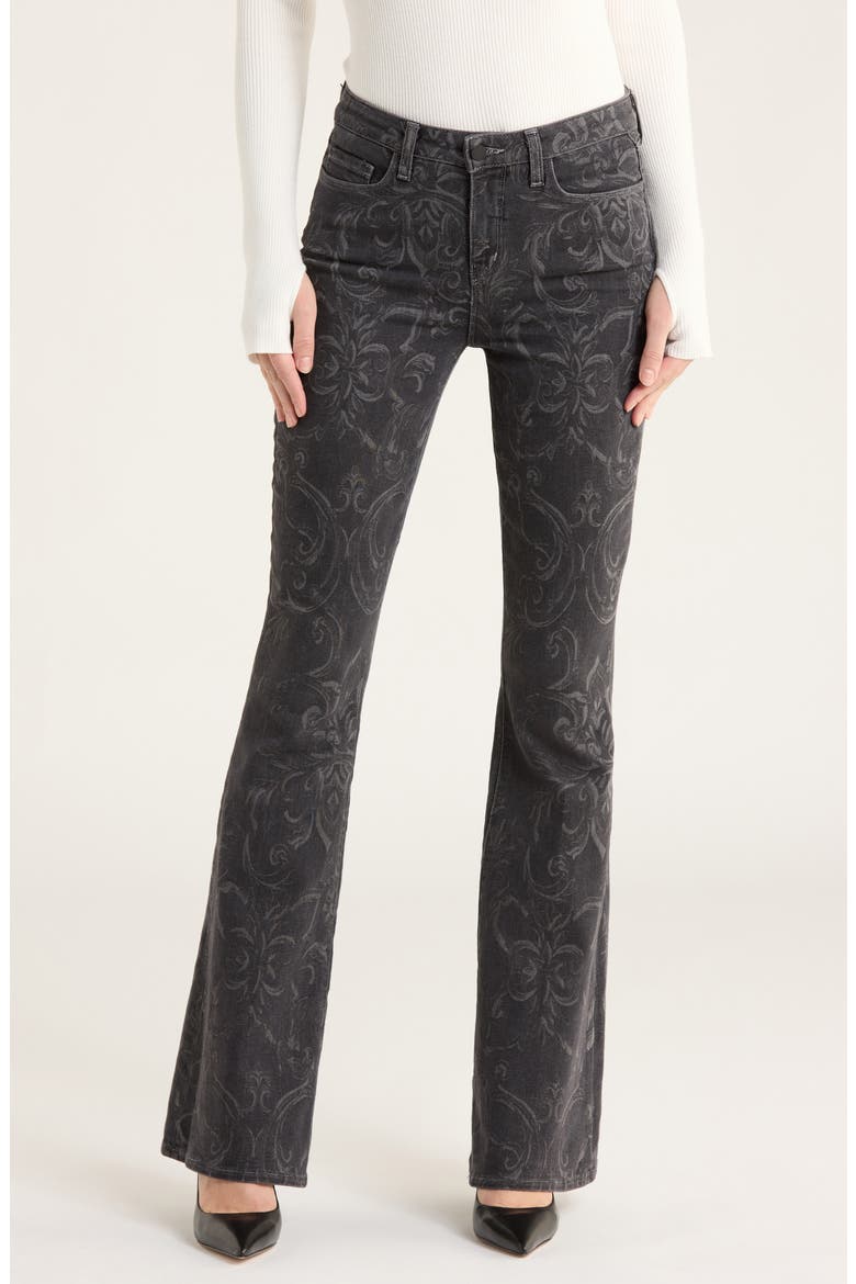 Marty High Waist Flare Leg Jeans, Main, color, GREY MEDITERRANEAN