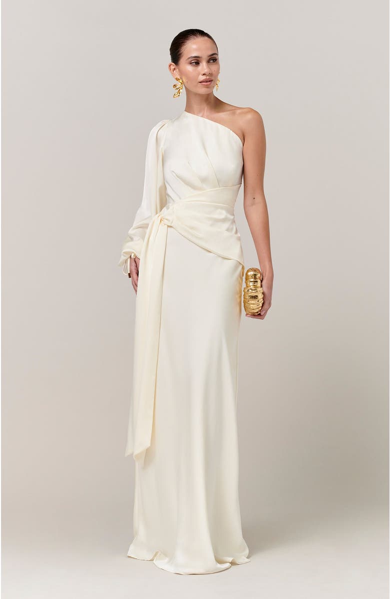 SAVEL Pollie Maxi Dress, Alternate, color, Ivory