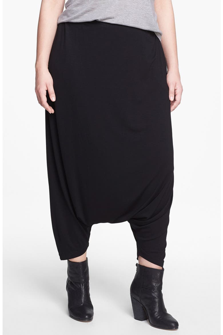 Harem Pants, Main, color, BLACK
