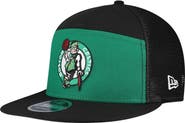 New Era Men's New Era Kelly Green/Black Boston Celtics Outdoor Split Panel 9FIFTY Snapback Hat