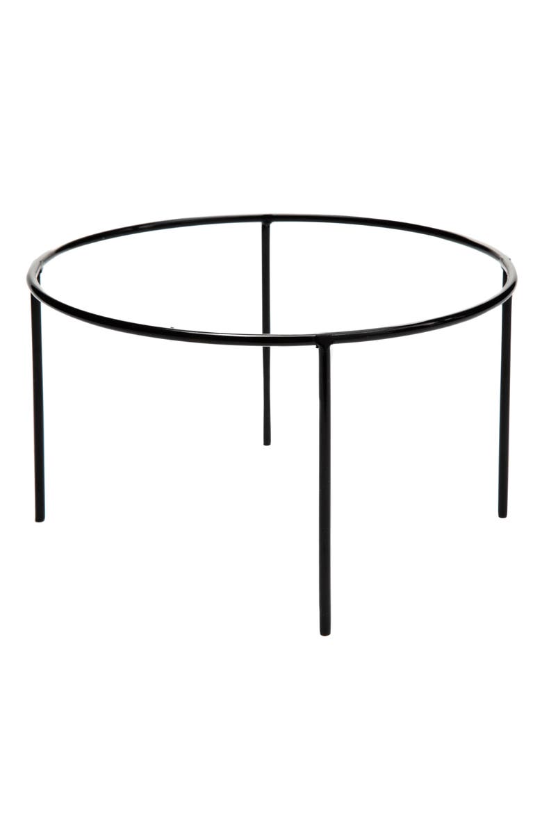 Bloem 6 Inch Hopson Round Planter, Alternate, color, Gray