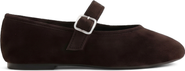 Amie Rafa Ashley Suede Mary Jane Flats