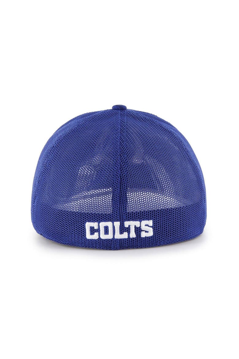 Men's '47 Royal Indianapolis Colts Pixelation Trophy Flex Hat, Alternate, color, Royal