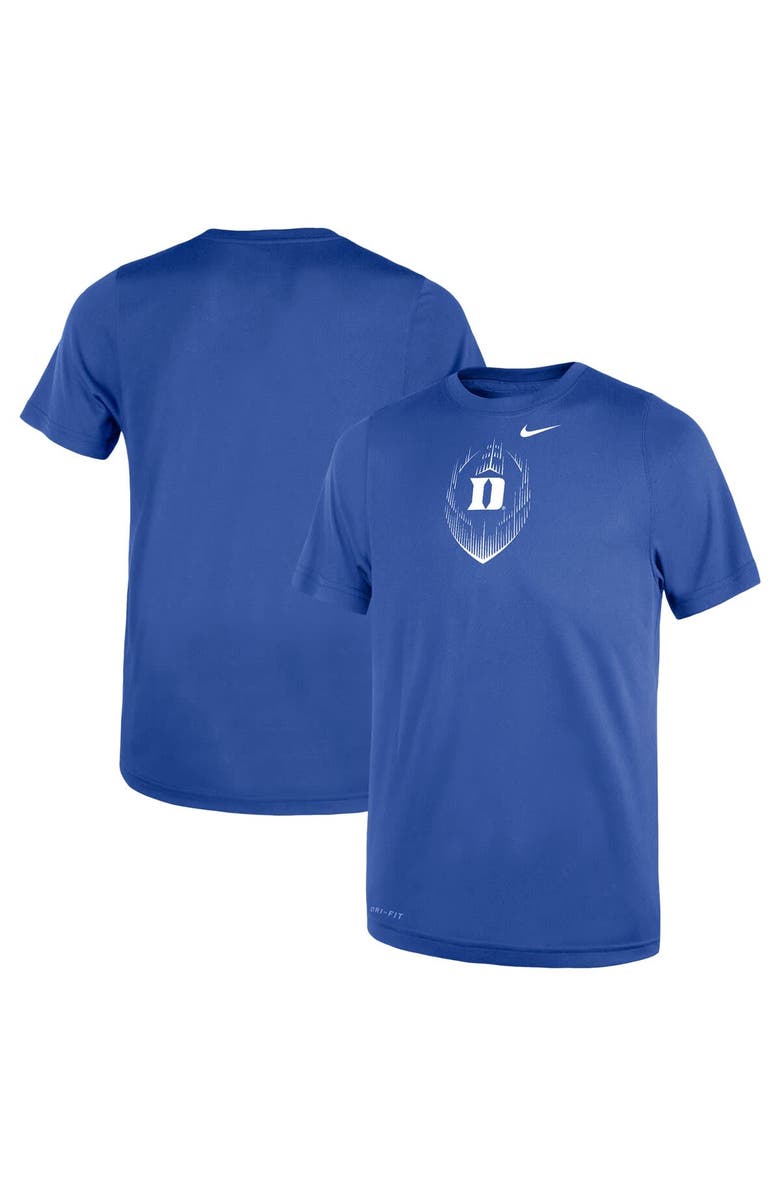 Nike Toddler Nike Royal Duke Blue Devils Legend Football Performance T-Shirt, Main, color, Royal