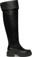 NeroGiardini Over the Knee Lug Sole Boot