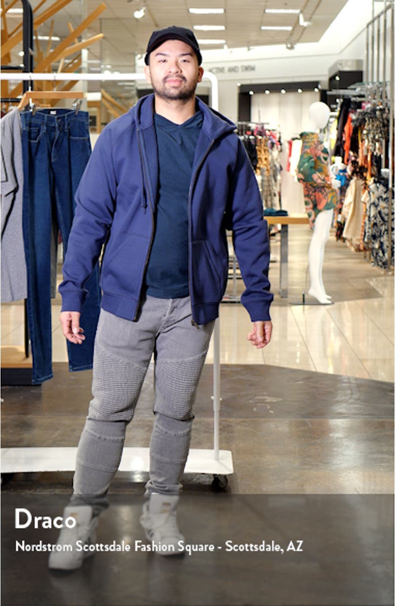 Chase Cotton Blend Zip-Up Hoodie, sales video thumbnail